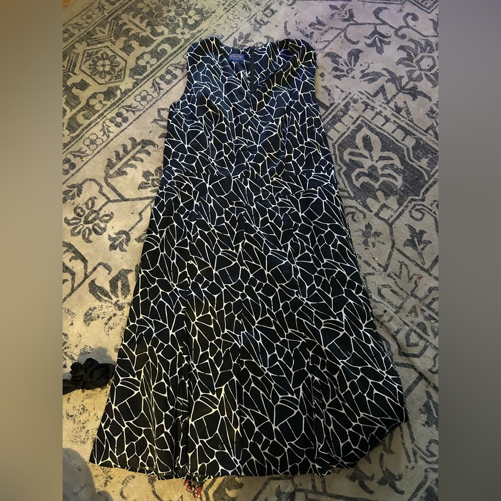 Pendleton Black and White Patterned dress
